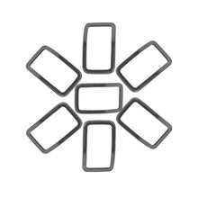 For 2019+ Jeep Cherokee Front Grille Inserts Cover Trim Kit RT-TCZ