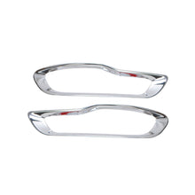For 2014-2018 Jeep Cherokee Rear Bumper Fog lamp Light Cover Trim Decor Chrome RT-TCZ