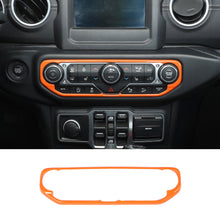 For 2018-2023 Jeep Wrangler JL JLU  & Gladiator JT Center Control Air Conditioner Switch Trim Frame RT-TCZ