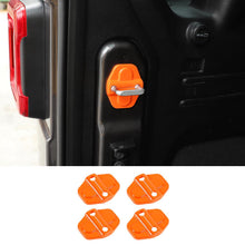 For 2018+ Jeep Wrangler JL 2-Door Car Door Lock Latch Protect Cover Trim RT-TCZ