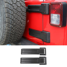 RT-TCZ  Tailgate Hinge Cover Spare Tire Rear Original Style Door Hinge Liftgate Trim 2007-2017 for Jeep Wrangler JK & Unlimited