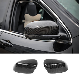 For 2014-2019 Jeep Cherokee & Compass Side Mirrors Cover Rearview Mirrors Trim RT-TCZ