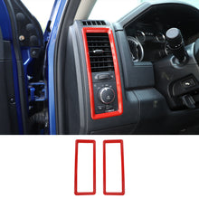 RT-TCZ Interior Decoration Cover Frame Trim For Dodge Ram 1500 2010-2017 Red Accessories