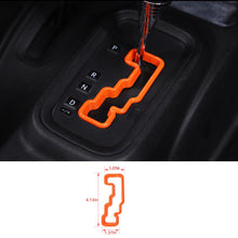 For 2011-17 Jeep Wrangler JK Gear Shift Panel Decor Bezel Trim RT-TCZ