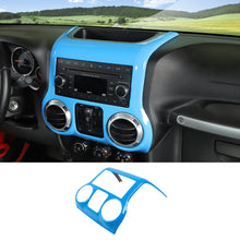 For 2011-2017 Jeep Wrangler JK JKU Center Console Dashboard Control Panel Cover Trim RT-TCZ