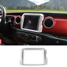 For 2018-2023 Jeep Wrangler JL JLU & Jeep Gladiator JT Rubicon Screen Navigation Cover Trim RT-TCZ