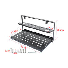 For 2018+ Jeep Wrangler JL Tailgate Table Rear Trunk Door Rack Cargo Holder Shelf Black RT-TCZ