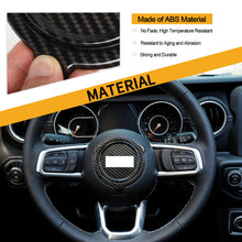 For 2018+ Jeep Wrangler JL JLU & Gladiator JT Car Steering Wheel Panel Decor Cover Trim RT-TCZ