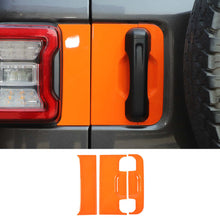 For 2018+ Jeep Wrangler JL JLU Tailgate Door Handle Panel Decor Cover Trim RT-TCZ