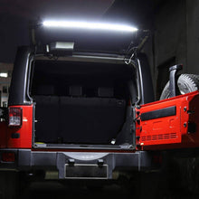 For Jeep Wrangler TJ JK JKU JL JLU Tailgate Glass Lift Door LED Light Bar RT-TCZ