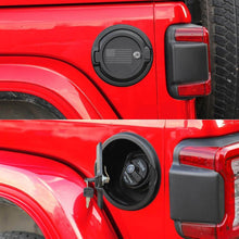 For 2018+ Jeep Wrangler JL JLU Fuel Filler Locking Gas Tank Door Cap Cover US Flag