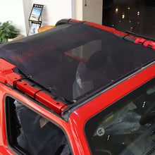 RT-TCZ Bikini Mesh Shade Top Cover UV Protection Accessories for Jeep Wrangler 2018+ JL JLU 2 Door Long Size