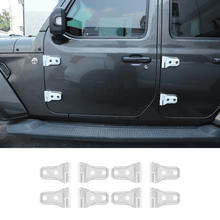 For 2018+ Jeep Wrangler JL JLU & Gladiator JT Door Hinge Covers Protector Decoration Trim Kits RT-TCZ