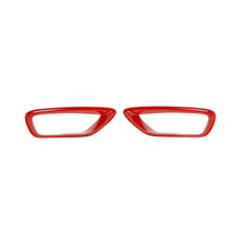 For 2018+ Jeep Grand Cherokee 2x Front Fog Light Lamp Decor Cover Trim RT-TCZ