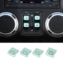 For 2012-2017 Jeep Wrangler JK Aluminum Alloy Interior Window Control Switch Button Cover Trim RT-TCZ