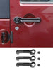 For 2007-2017 Jeep Wrangler JK 2 Doors Exterior Door Handle & Tailgate Cover Trim RT-TCZ