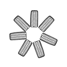 For 2014-2018 Jeep Cherokee Grille Inserts ABS Mesh Honeycomb Grill Cover Trim Kit RT-TCZ