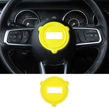 For 2018+ Jeep Wrangler JL JLU & Gladiator JT Car Steering Wheel Panel Decor Cover Trim RT-TCZ