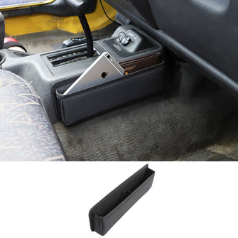 RT-TCZ Center Console Gear Shift Storage Bag for 1997-2006 Jeep Wrangler TJ with Auto Transmission