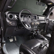 For 2018+ Jeep Wrangler JL JLU Gladiator JT Air Conditioner Headlight Switch Knob Trim Aluminum Alloy 4pcs RT-TCZ