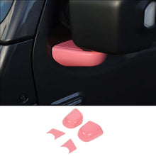 For 2018+ Jeep Wrangler JL JLU & Gladiator JT 4pcs Rearview Side Mirrors Base Cover Trim RT-TCZ