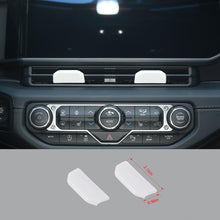 For 2024+ Jeep Wrangler JL/Gladiator JT Central Air Vent Outlet Adjust Cover Trim Decors RT-TCZ