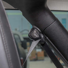 For 2018+ Jeep Wrangler JL JLU 4Pcs Carbon Fiber Seat Belt Buckle Decoration Trim Cover Kit RT-TCZ