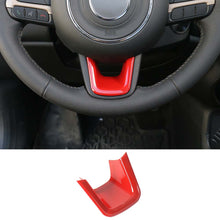 For 2017-2020 Jeep Compass/ Renegade 2015+ Car Steering Wheel U-Shaped Decoration Cover Trim RT-TCZ