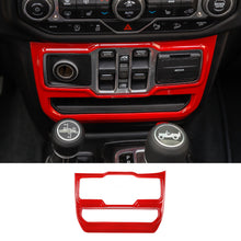 RT-TCZ for 2018+ Jeep Wrangler JL JLU Full Set Interior Decoration Cover Trim Frame Accessories Red freeshipping - RT-TCZ