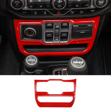 For 2018-2023 Jeep Wrangler JL JLU Interior Trim Full Set Available Separately Red RT-TCZ