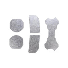 For 2018+ Jeep Wrangler JL Water Cup Holder Mat Coaster Insert Aluminum 5pcs Silver RT-TCZ