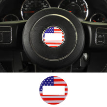 RT-TCZ Steering Wheel Center Trim Cover For Jeep Renegade 2016+/ Gland Cherokee 11-20/ Cherokee14+/ Wrangler JK 11-17 American Flag