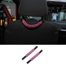 For Jeep Wrangler CJ YJ TJ JL JLU JK JKU Headrest Grab Handles Rear Seat Grip Handles Car Seat Roll Bars RT-TCZ
