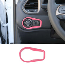 For 2015-2020 Jeep Renegade Headlight Switch Button Frame Trim Cover Decor RT-TCZ