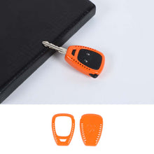 For Jeep Wrangler JK JKU 2007-17 / Jeep Compass 2008-16 / Patriot 11-16Car Key Fob Cover Trim Case RT-TCZ