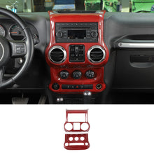 For 2011-2017 Jeep Wrangler JK Dashboard & Air Conditioning Switch Panel Frame Cover Trims RT-TCZ