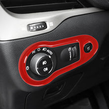 RT-TCZ Headlight Switch Panel Decor Cover Trim Bezel for Jeep Cherokee 2014+ Accessories