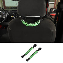 For Jeep Wrangler CJ YJ TJ JL JLU JK JKU Headrest Grab Handles Rear Seat Grip Handles Car Seat Roll Bars RT-TCZ