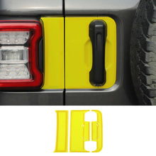 For 2018+ Jeep Wrangler JL JLU Tailgate Door Handle Panel Decor Cover Trim RT-TCZ