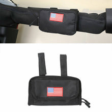 For Jeep Wrangler TJ JK JL JT Roll Bar Grab Handles Storage Bag Multi-function US Flag RT-TCZ