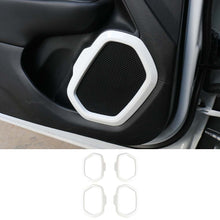 For 2016+ Jeep Renegade 4x Car Door Sound Speaker Audio Ring Cover Frame Trim RT-TCZ