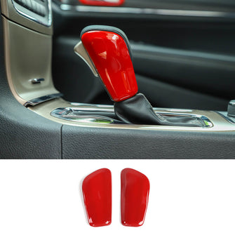 RT-TCZ Gear Shift Knob Cover Stick Shifter Cap Cover for Jeep Grand Cherokee 2017-2021