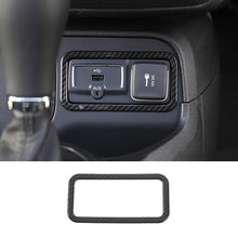 For 2016+ Jeep Renegade Interior Cigarette Lighter Switch Button Cover Frame Trim RT-TCZ