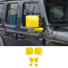 For 2018+ Jeep Wrangler JL JLU & Gladiator JT Side Rearview Mirror & Base Trim Cover RT-TCZ