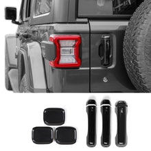 For 2018+ Jeep Wrangler JL 2Door Car Handle Shell+Door Bowl Cover Trim RT-TCZ