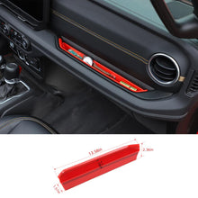 For 2024+ Jeep Wrangler JL & Gladiator JT Co-Pilot Armrest Storage Box Handle Case Organizer RT-TCZ
