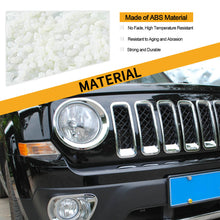 For 2011-2016 Jeep Patriot Front Grille Inserts Ring Trim Cover 7pcs/set RT-TCZ