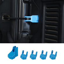 For 2018+ Jeep Wrangler JL JLU 5PCS Door Limited Stopper Protective Cover Trim RT-TCZ