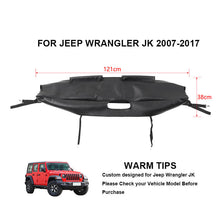 For 2007-2017 Jeep Wrangler JK JKU Front Hood Cover Engine End Bra Protector RT-TCZ