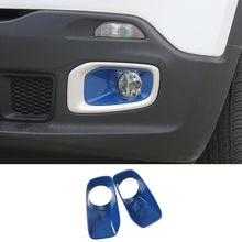 For 2016-2018 Jeep Renegade Front Fog Light Lamp Cover Trim Frame RT-TCZ